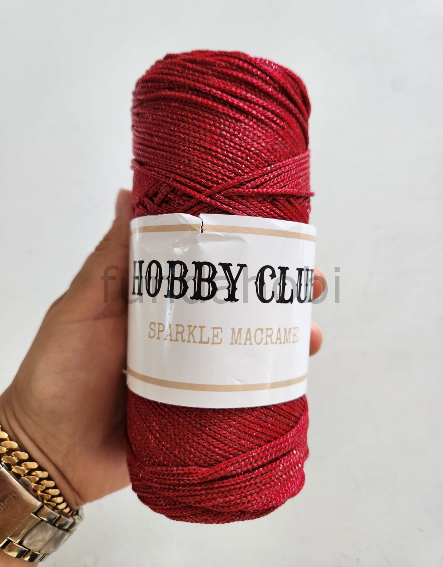 Hobby Club Sparkle Simli Polyester Makrome İpi 200 gr