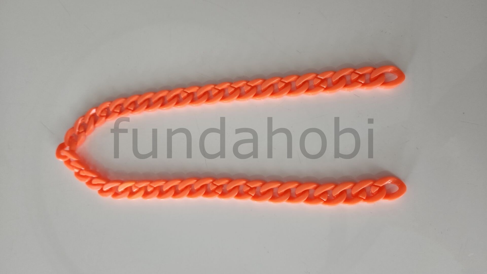Çanta Zinciri-60 cm Turuncu (Sert Pilastik)