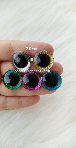 Gri Simli Göz (16mm-18mm-20mm)-YENİ 16MM