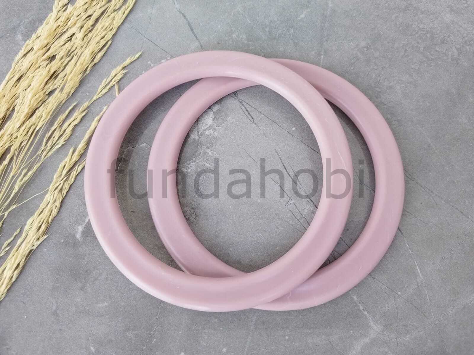 Yassı Plastik Çanta Kulpları-12.5 cm