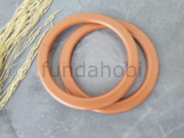 Yassı Plastik Çanta Kulpları-12.5 cm TABA