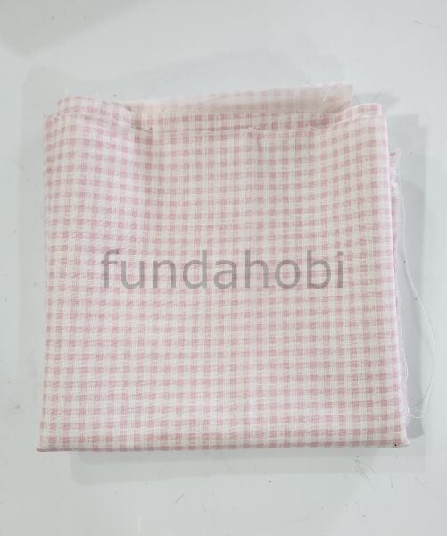 Potikare Poplin Kumaş (50x80cm) PEMBE