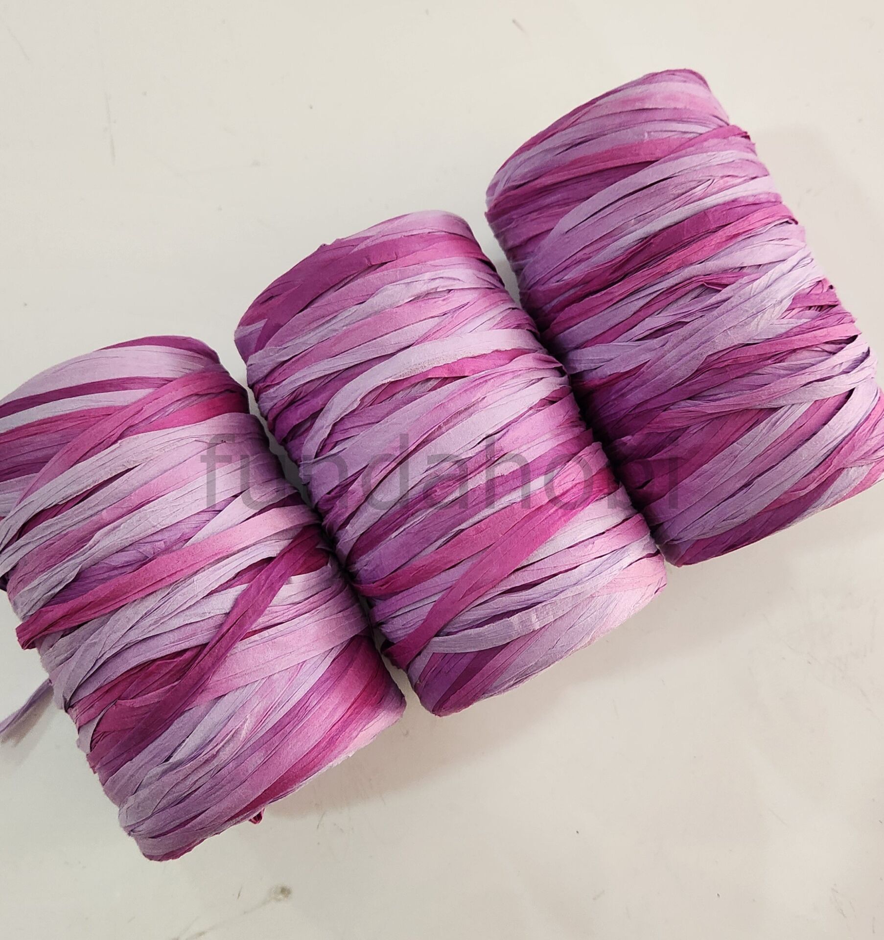 Yerli Batik Rafya (3 adet) - lila
