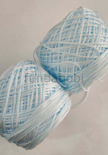 Polyester Makrome İpi-BuzMavi 600 gr