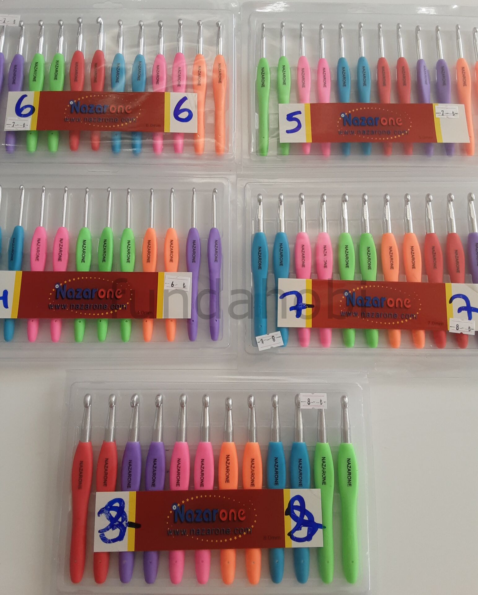 Nazarone Yumuşak Saplı Tığ 6 mm
