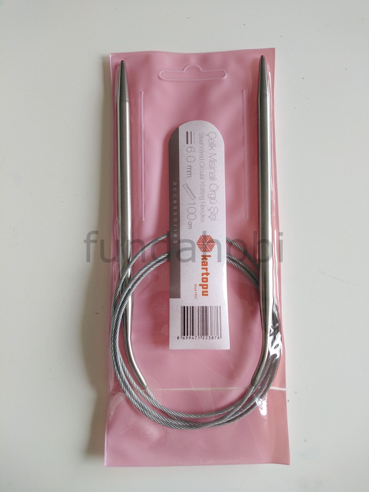 9.0 MM  KARTOPU ÇELİK  MİSİNALI ŞİŞ