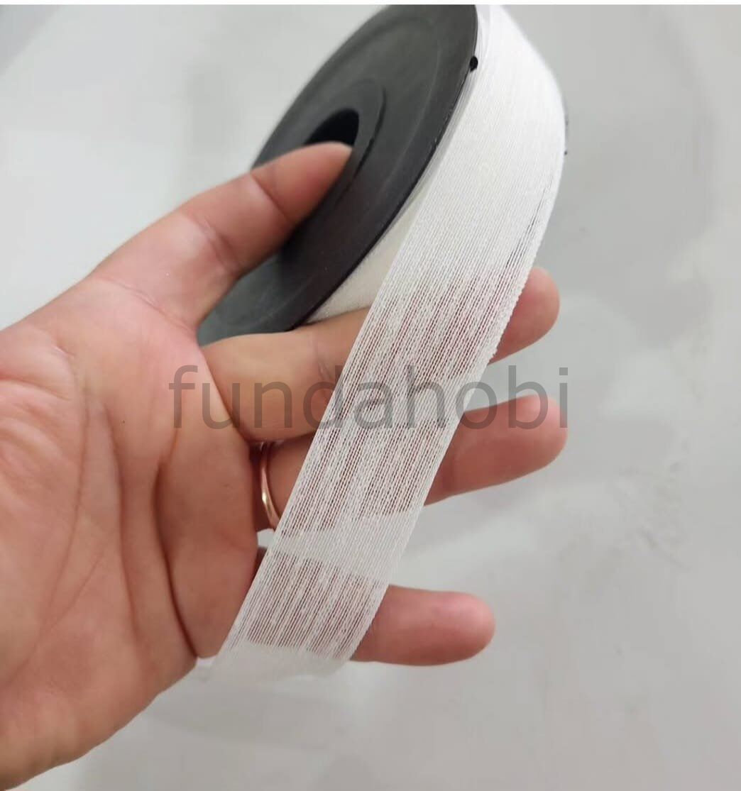 Keten Kurdele-2.5 cm BEYAZ