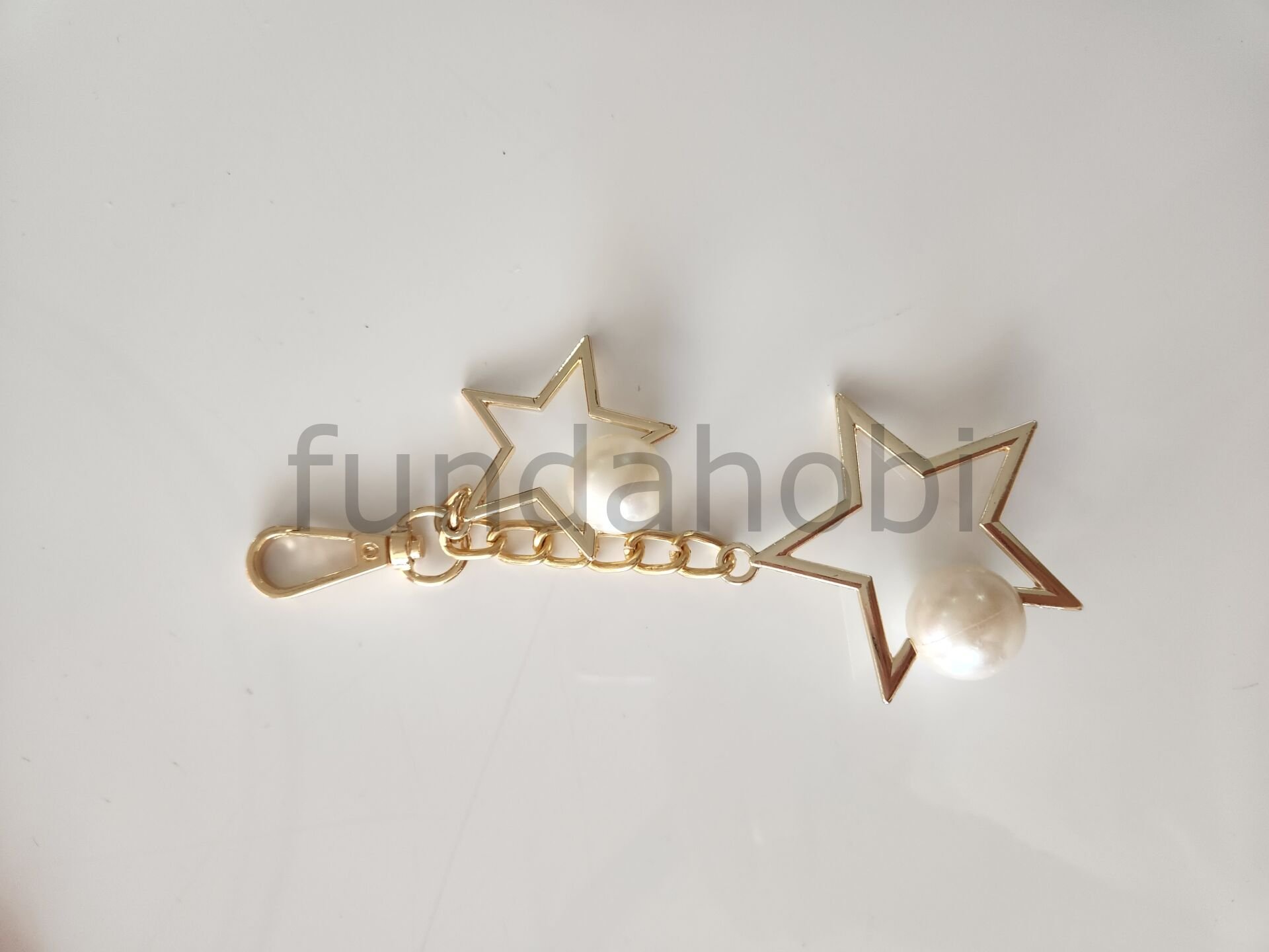 Yıldız Çanta Süsü-Anahtarlık Gold