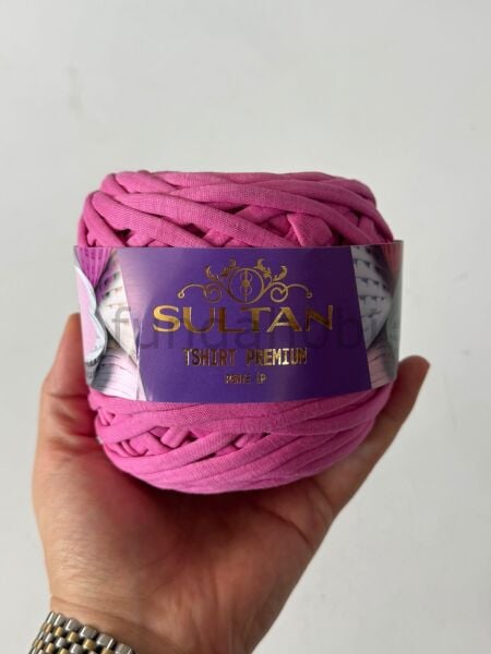 Sultan Tshirt Premium Penye İp (250 gr) Pembe-1004