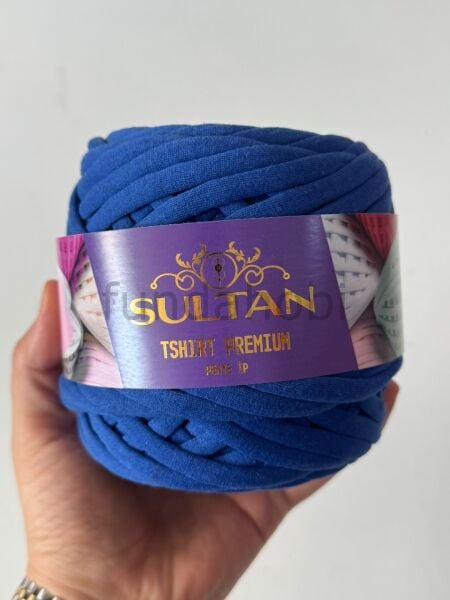 Sultan Tshirt Premium Penye İp (250 gr) Saks Mavi-1002