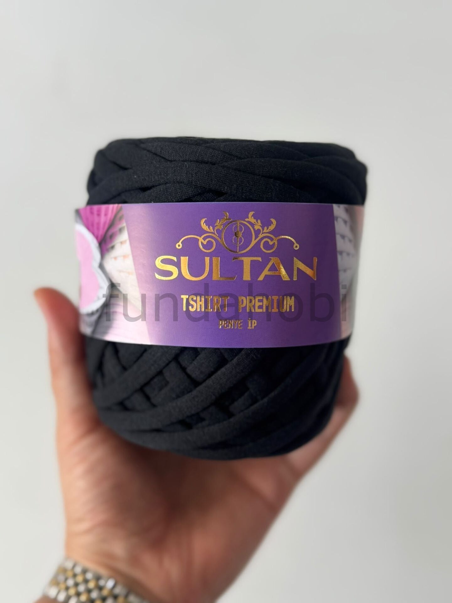 Sultan Tshirt Premium Penye İp (250 gr) Siyah-1009