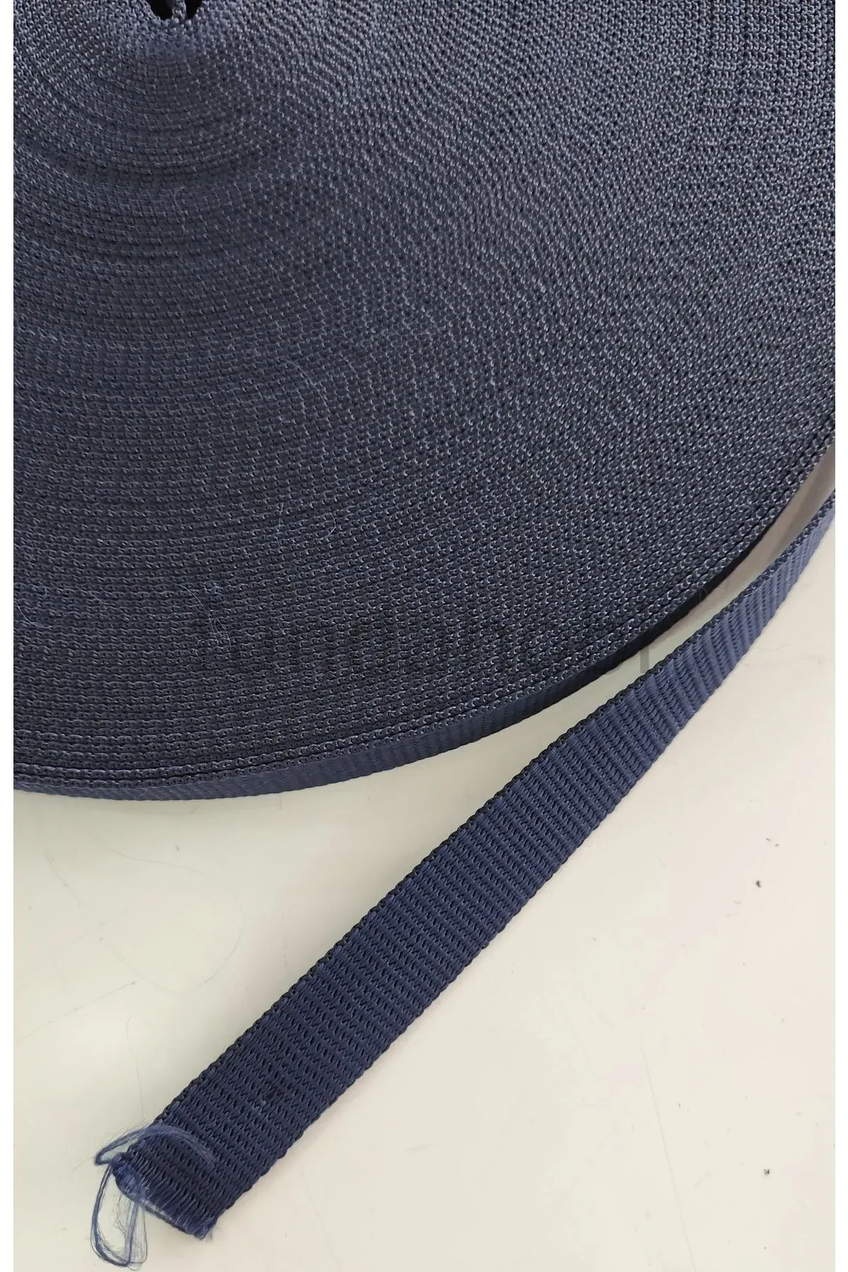 Şerit Kolon Polyester Çanta Askısı 2 cm -Lacivert