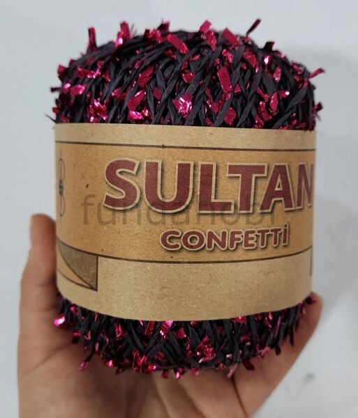 Sultan Confetti Kağıt İp 10-NOLU