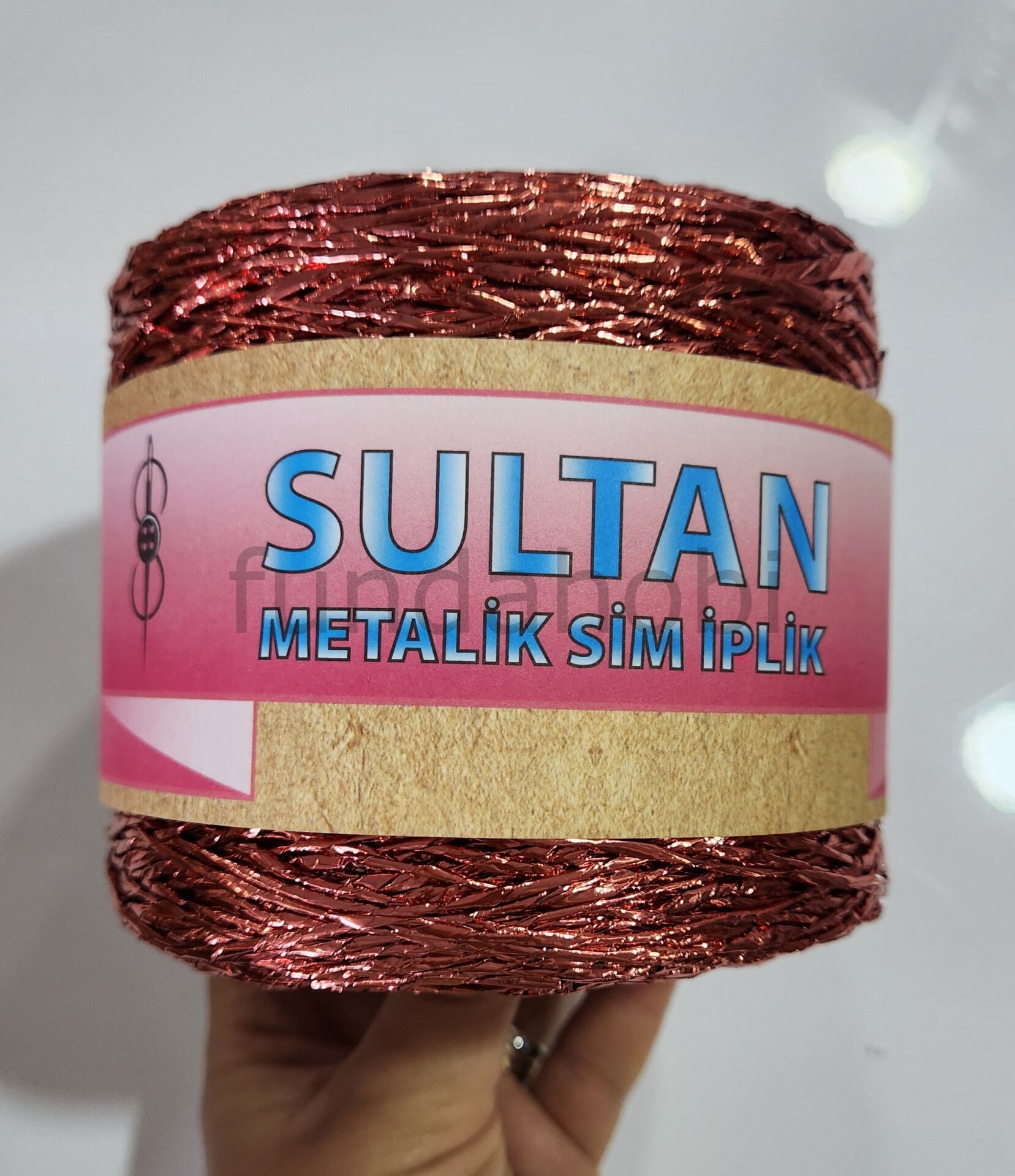 Sultan Metalik Kağıt İp 2 Bakır