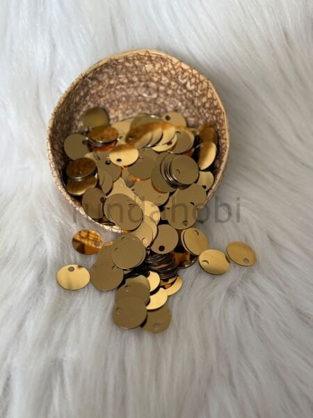 Çanta Pulu- 2 cm Geniş Delikli Patik Ve Süsleme Payeti-(Gold,Gümüş,Siyah Renkler)