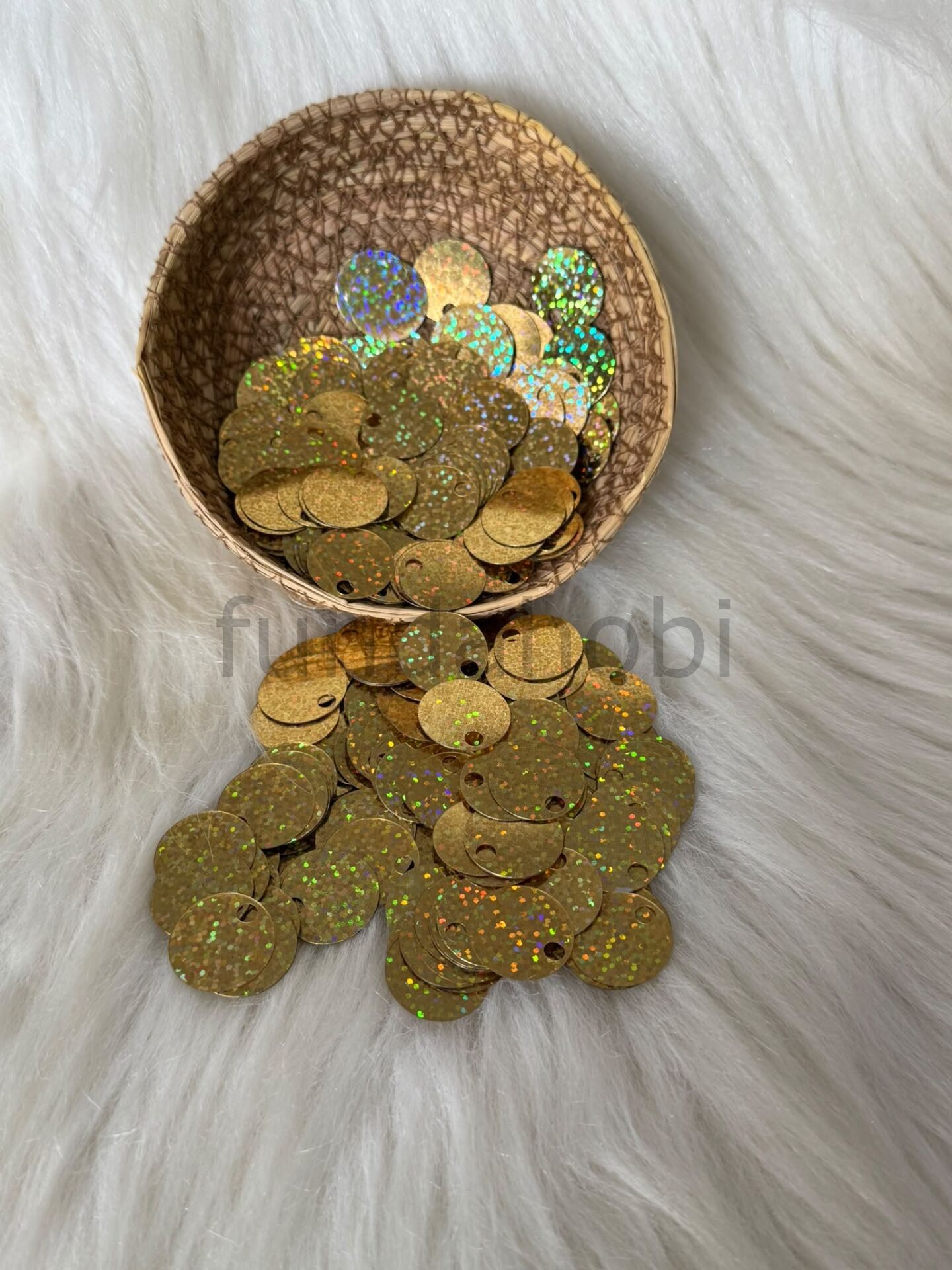 Çanta Pulu- 2 cm Geniş Delikli Patik Ve Süsleme Payeti-(Gold,Gümüş,Siyah Renkler) Simli Gold