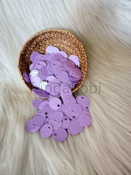 Çanta Pulu- 2 cm Geniş Delikli Patik Ve Süsleme Payeti-(Mat Renkler)