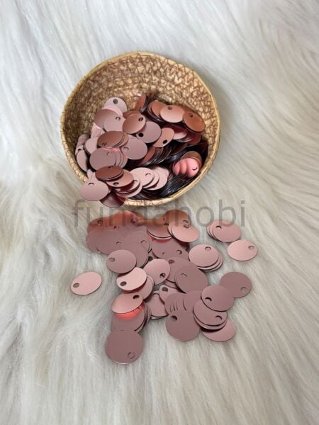Çanta Pulu- 2 cm Geniş Delikli Patik Ve Süsleme Payeti-(Mat Renkler)
