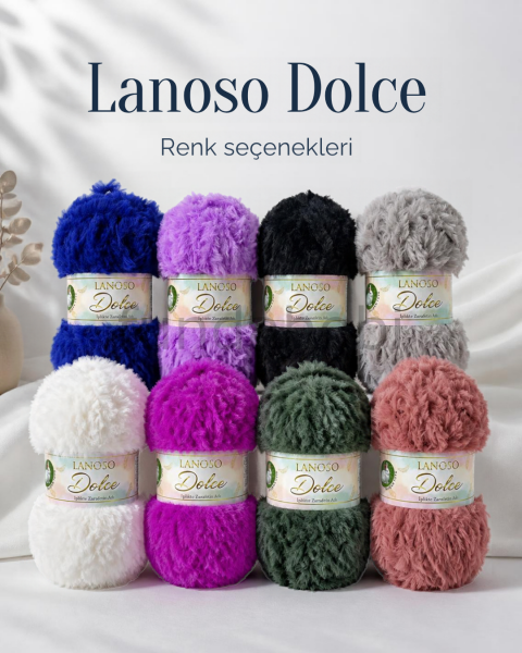 Lanoso Dolce Tavşan Tüyü El Örgü İpi