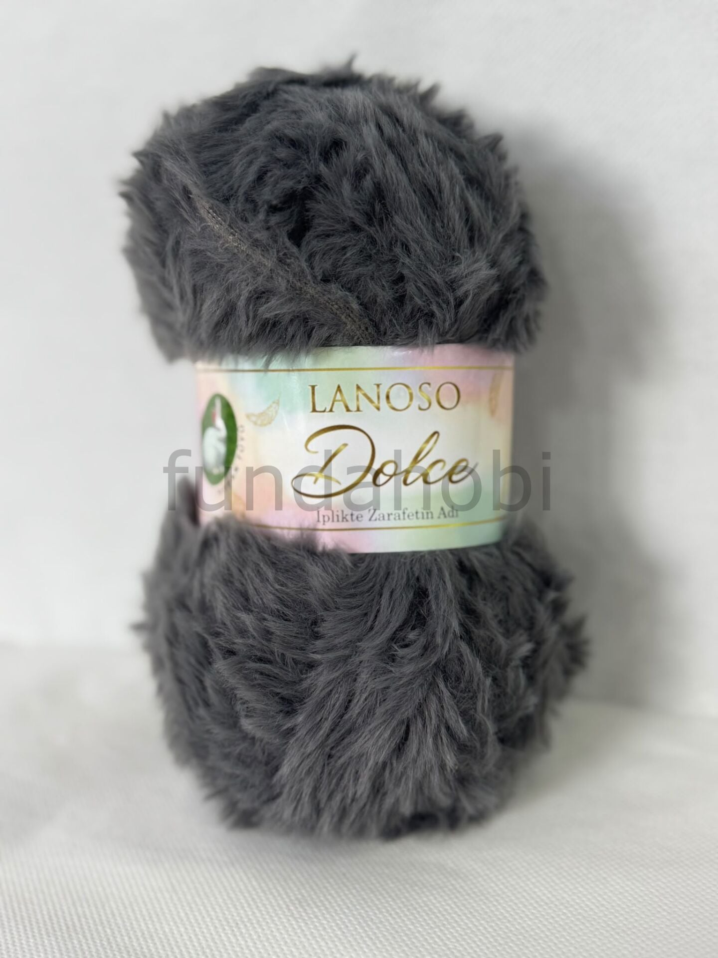 Lanoso Dolce Tavşan Tüyü El Örgü İpi Gri-953