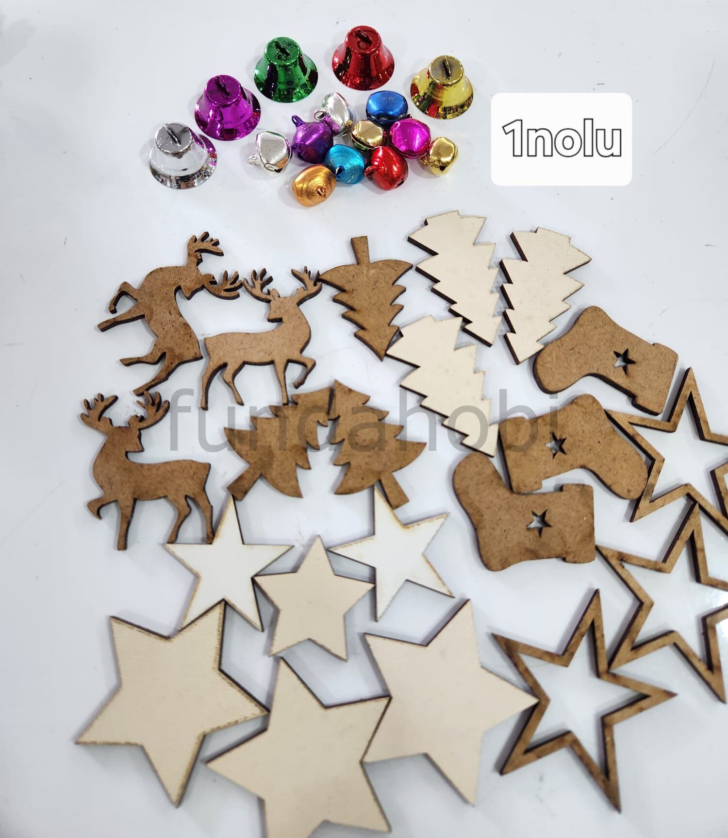 YILBAŞI SÜSLERİ-HAM AHŞAP