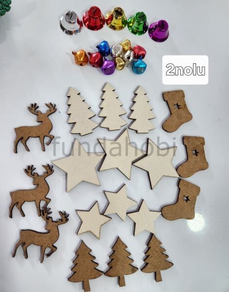 YILBAŞI SÜSLERİ-HAM AHŞAP