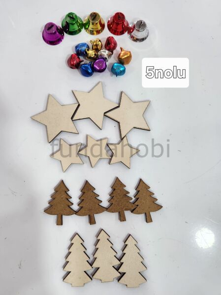 YILBAŞI SÜSLERİ-HAM AHŞAP