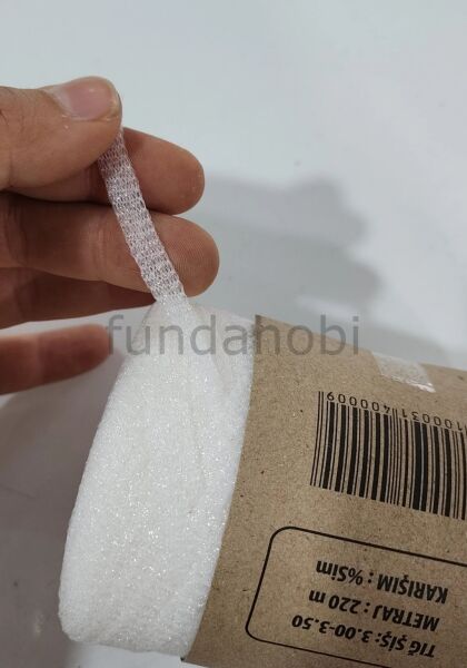 Sultan Köpük Metalik İp BEYAZ