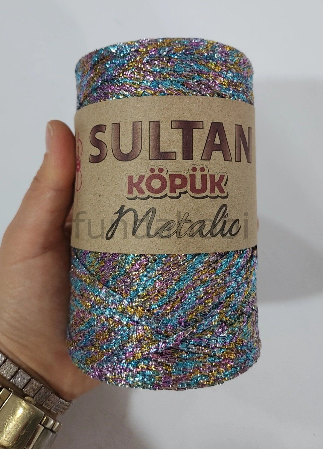 Sultan Köpük Metalik İp Gökkuşağı