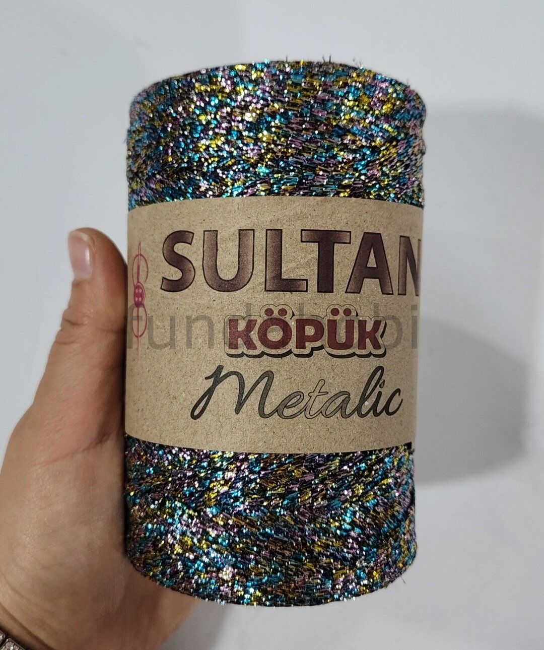 Sultan Köpük Metalik İp Renkli