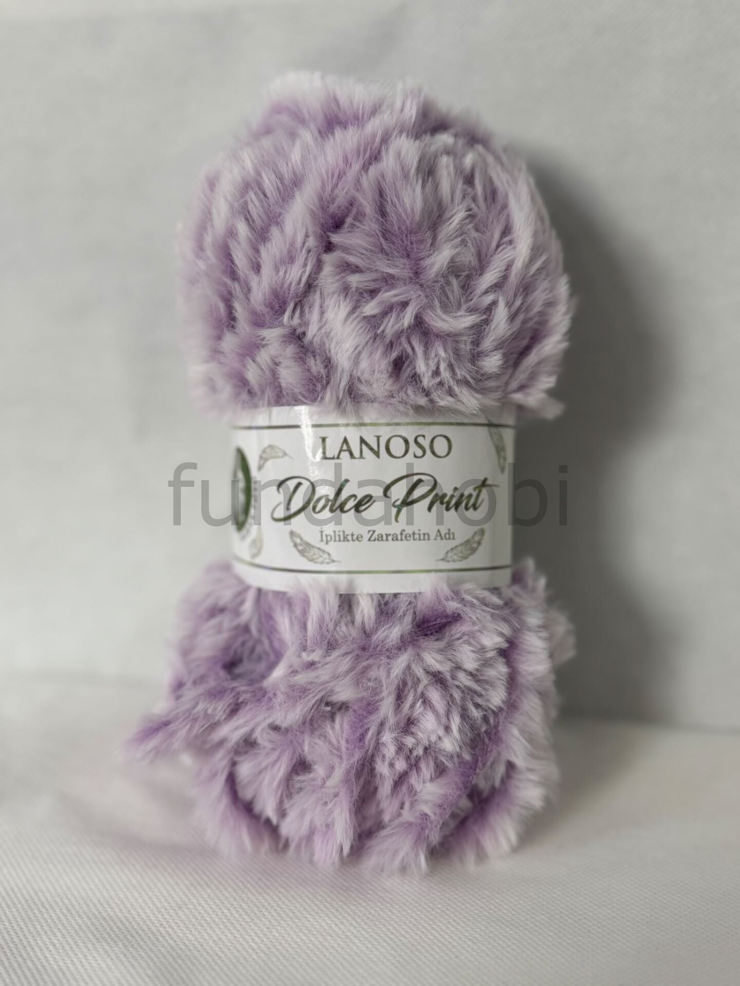 Lanoso Dolce Print Kendinden Desenli Tavşan Tüyü El Örgü İpi 742.LILAC PRINT