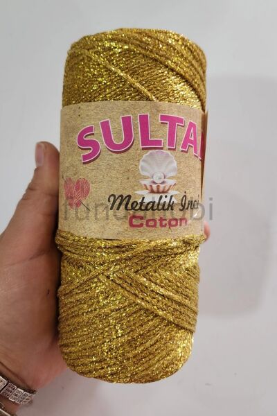 Sultan Metalik İnci Cotton İp 14-NOLU