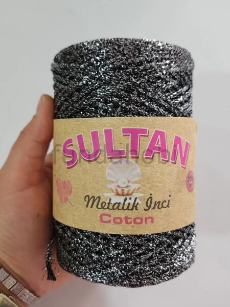 Sultan Metalik İnci Cotton İp 16-NOLU