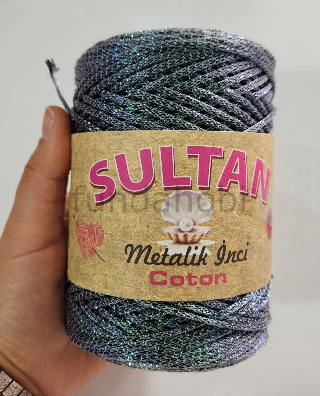Sultan Metalik İnci Cotton İp 17-NOLU