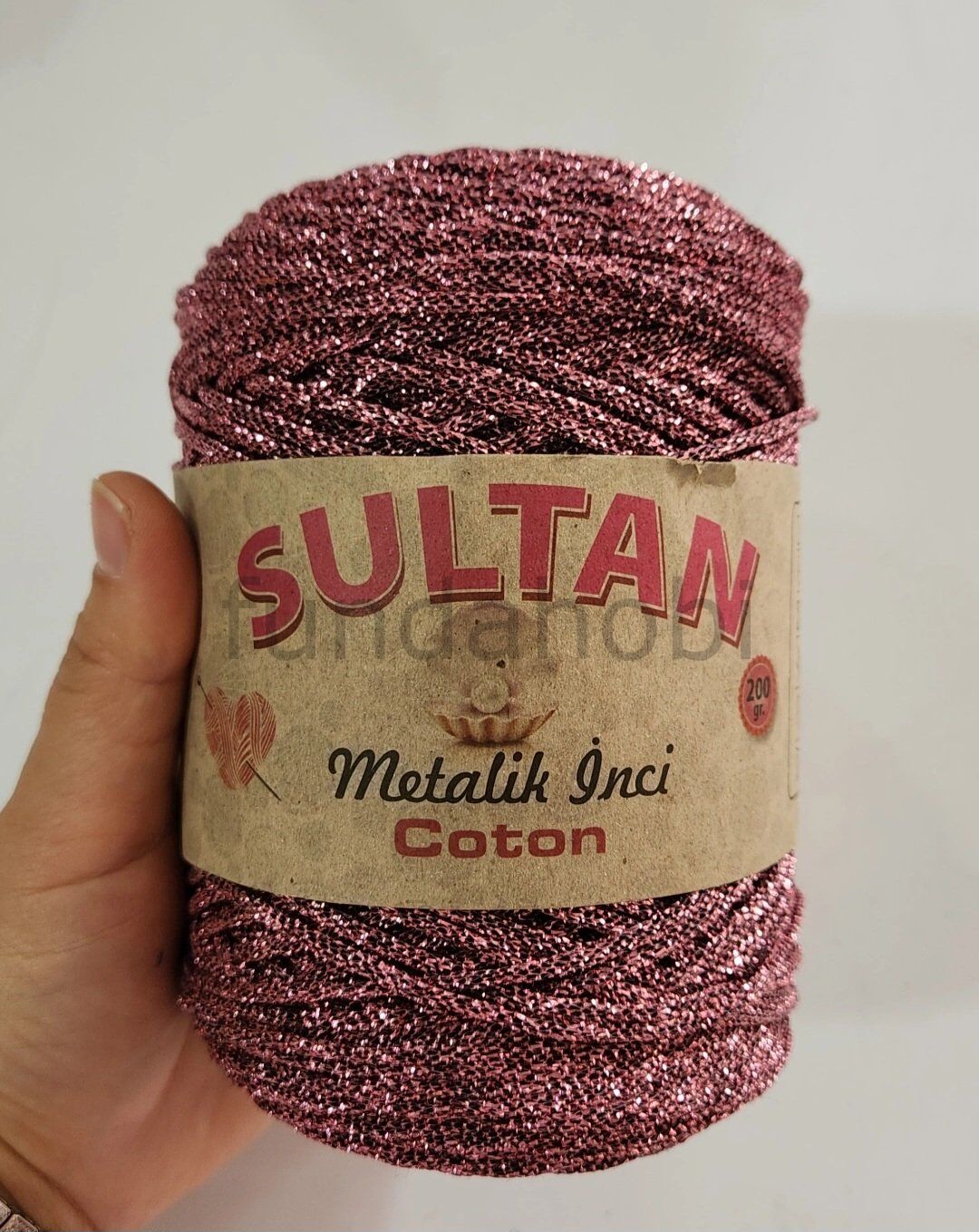Sultan Metalik İnci Cotton İp 18-NOLU