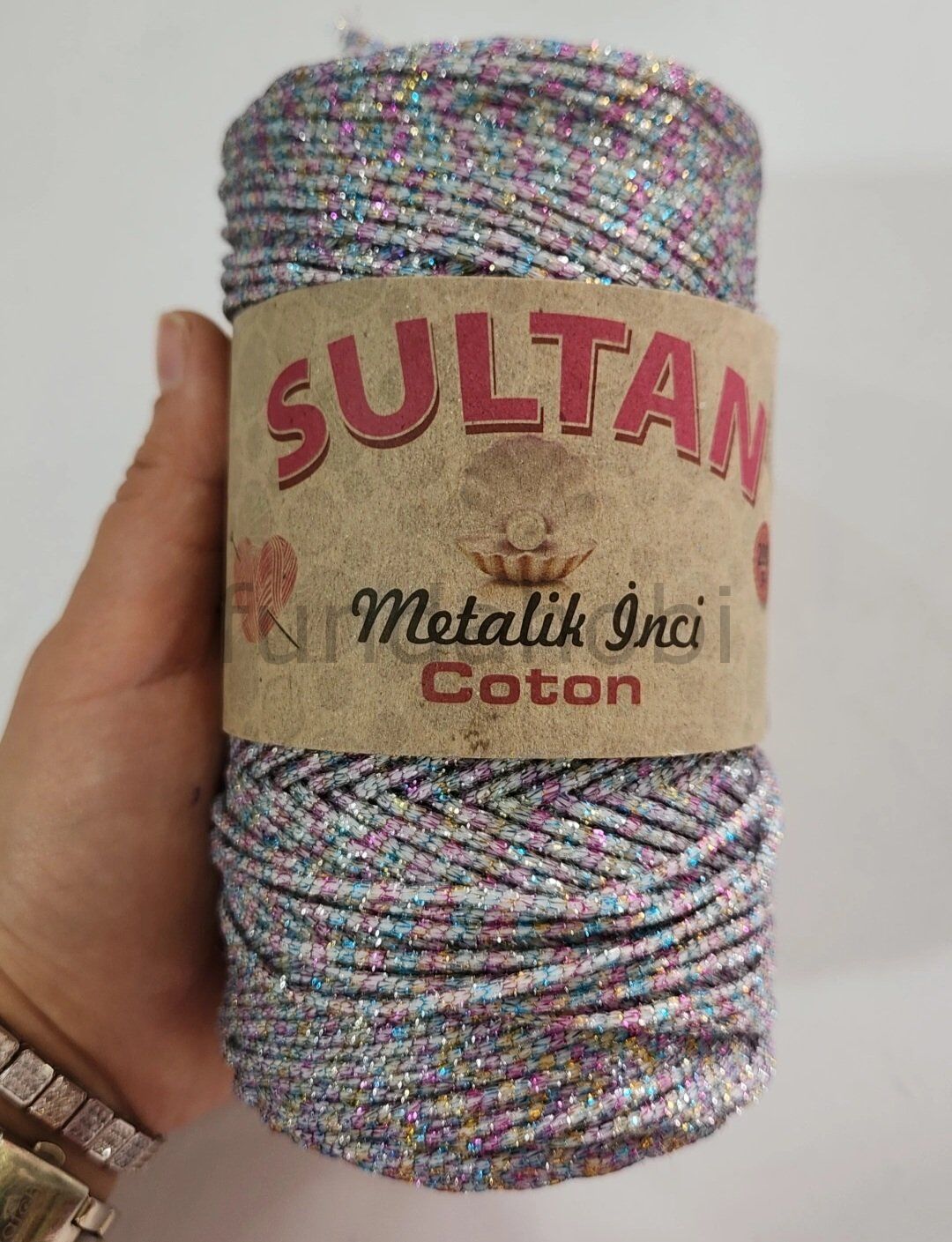 Sultan Metalik İnci Cotton İp 4-NOLU
