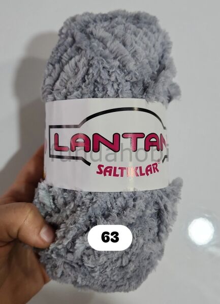 Saltıklar Lantana (Peluş İp) MavimsiGri-63