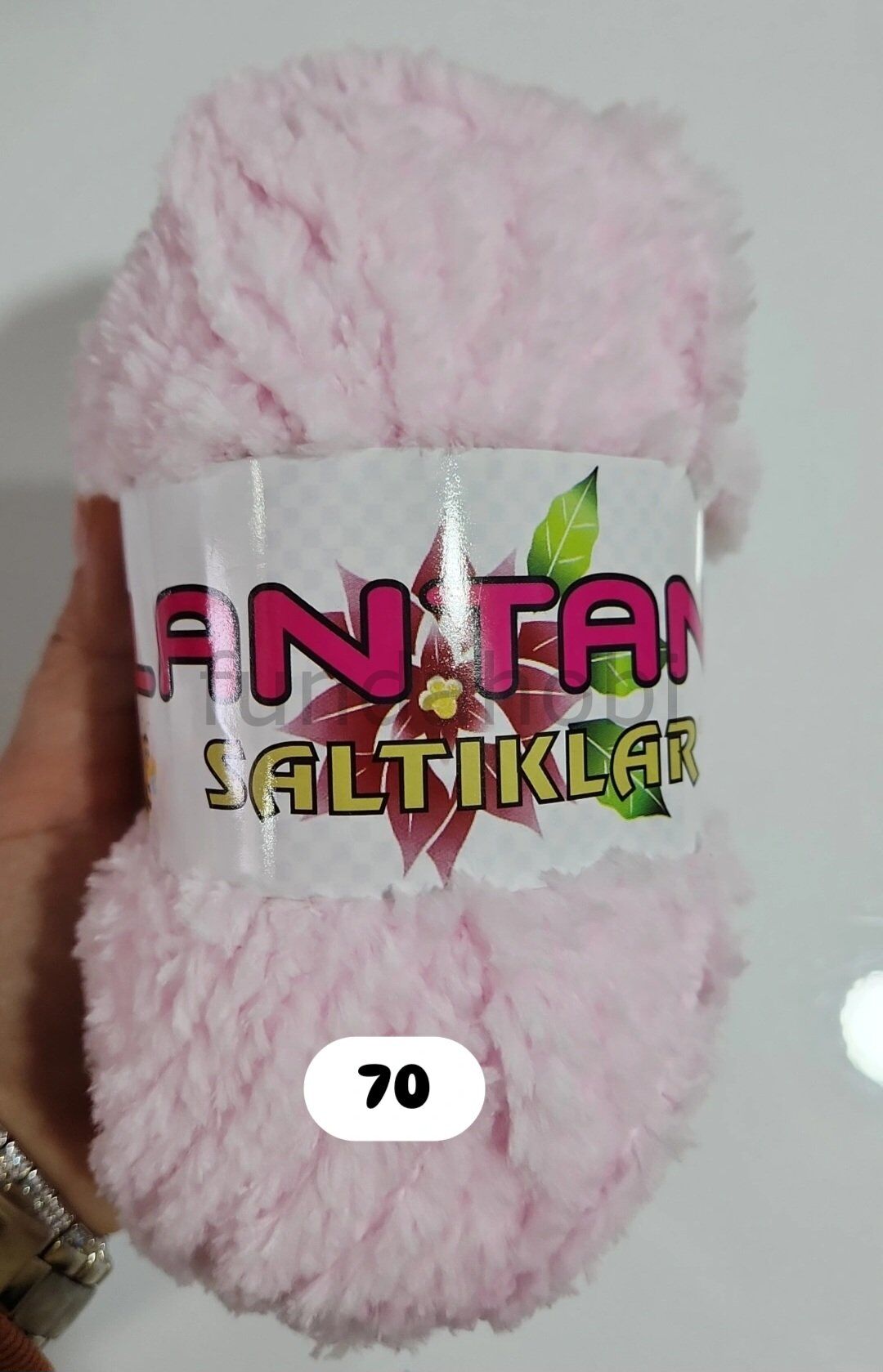 Saltıklar Lantana (Peluş İp) Pembe-70