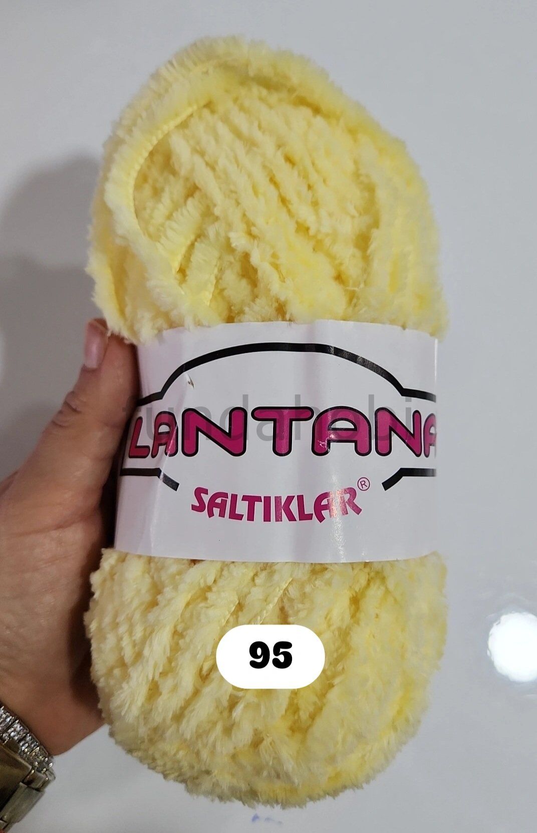 Saltıklar Lantana (Peluş İp) Sarı-95