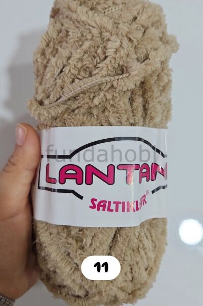 Saltıklar Lantana (Peluş İp) Bej-11