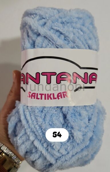 Saltıklar Lantana (Peluş İp) BebeMavi-54