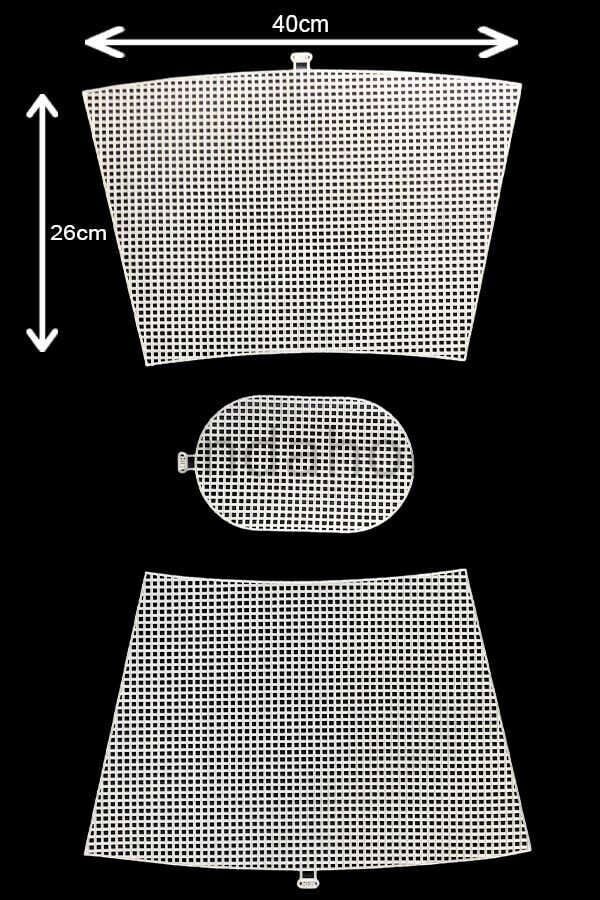 Çanta Kanvası Kova Model-Beyaz