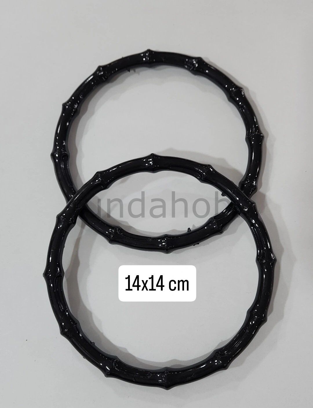 Akrilik Çanta Kulpları O Model SİYAH