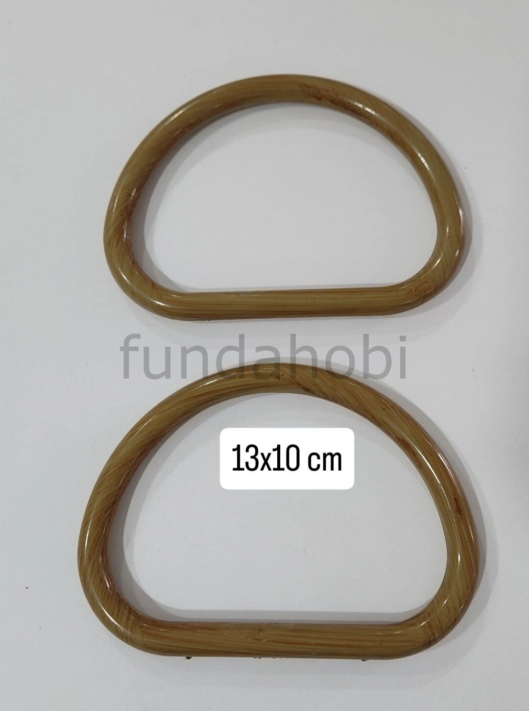 Akrilik Çanta Sapları D Model BozKahve