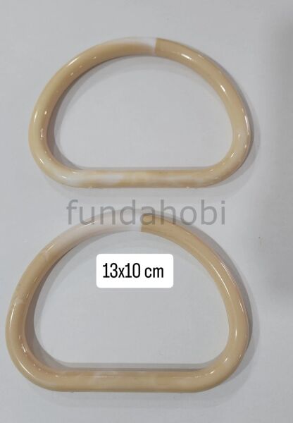 Akrilik Çanta Sapları D Model KREM