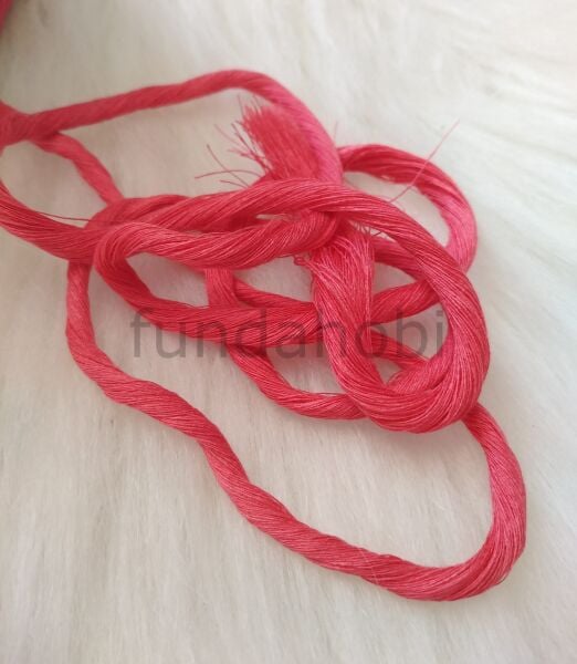 3mm Pamuk Makrome İpi-Mercan