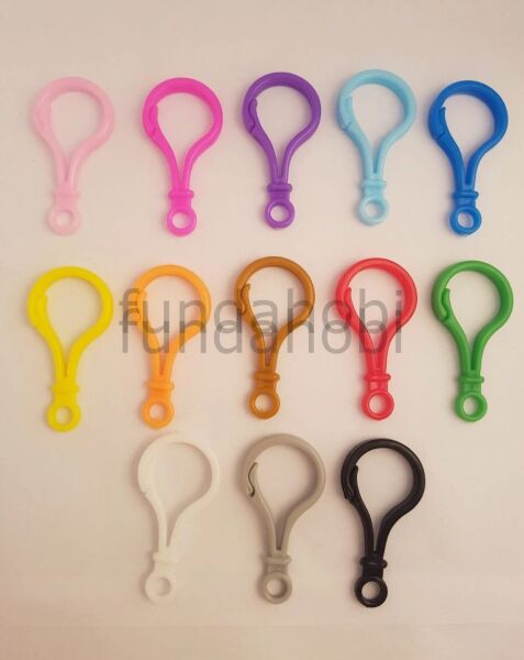Plastik Emzik Tutucu/Kancası 15 Adet