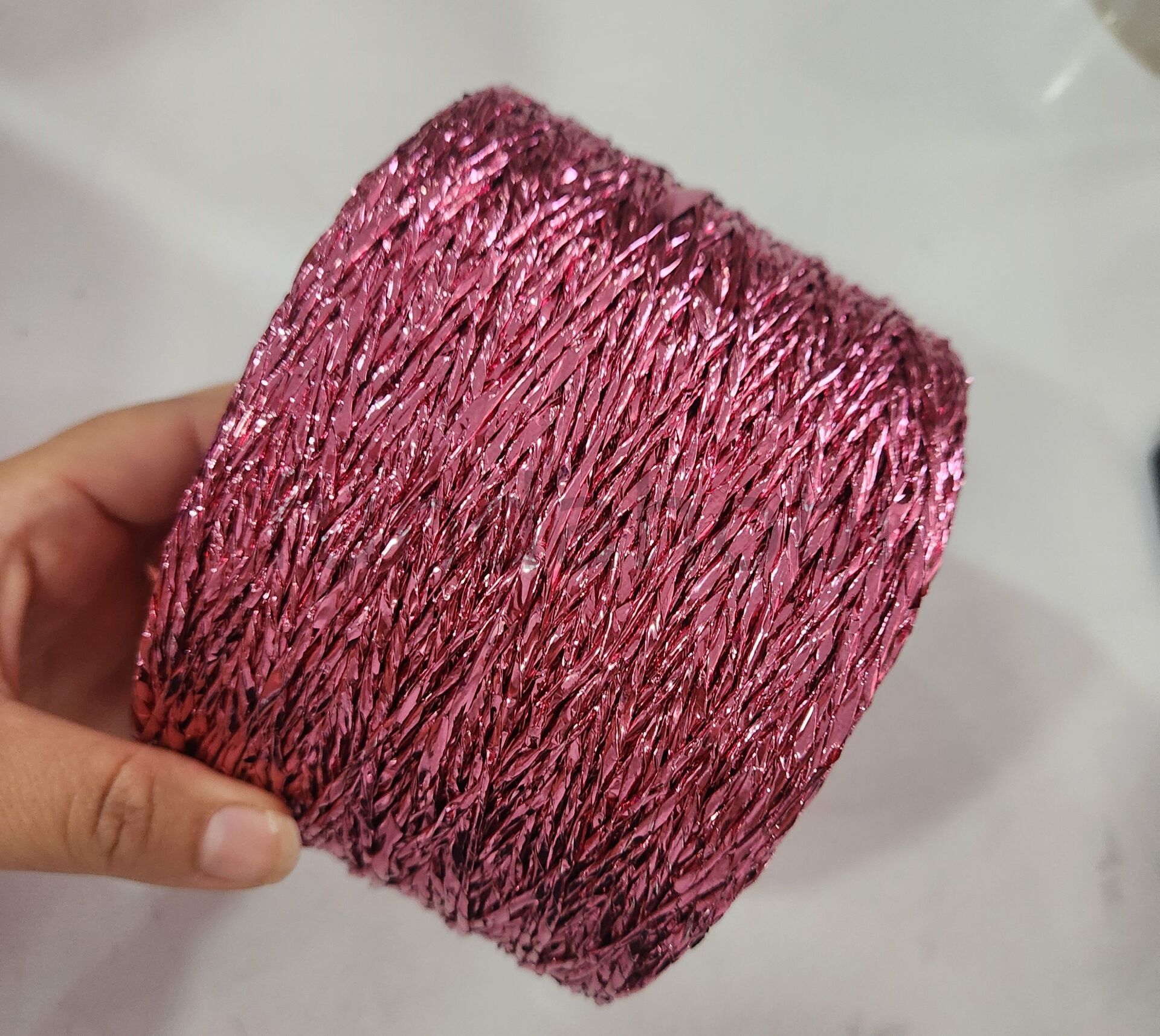 Sultan Metalik Kağıt İp PEMBE