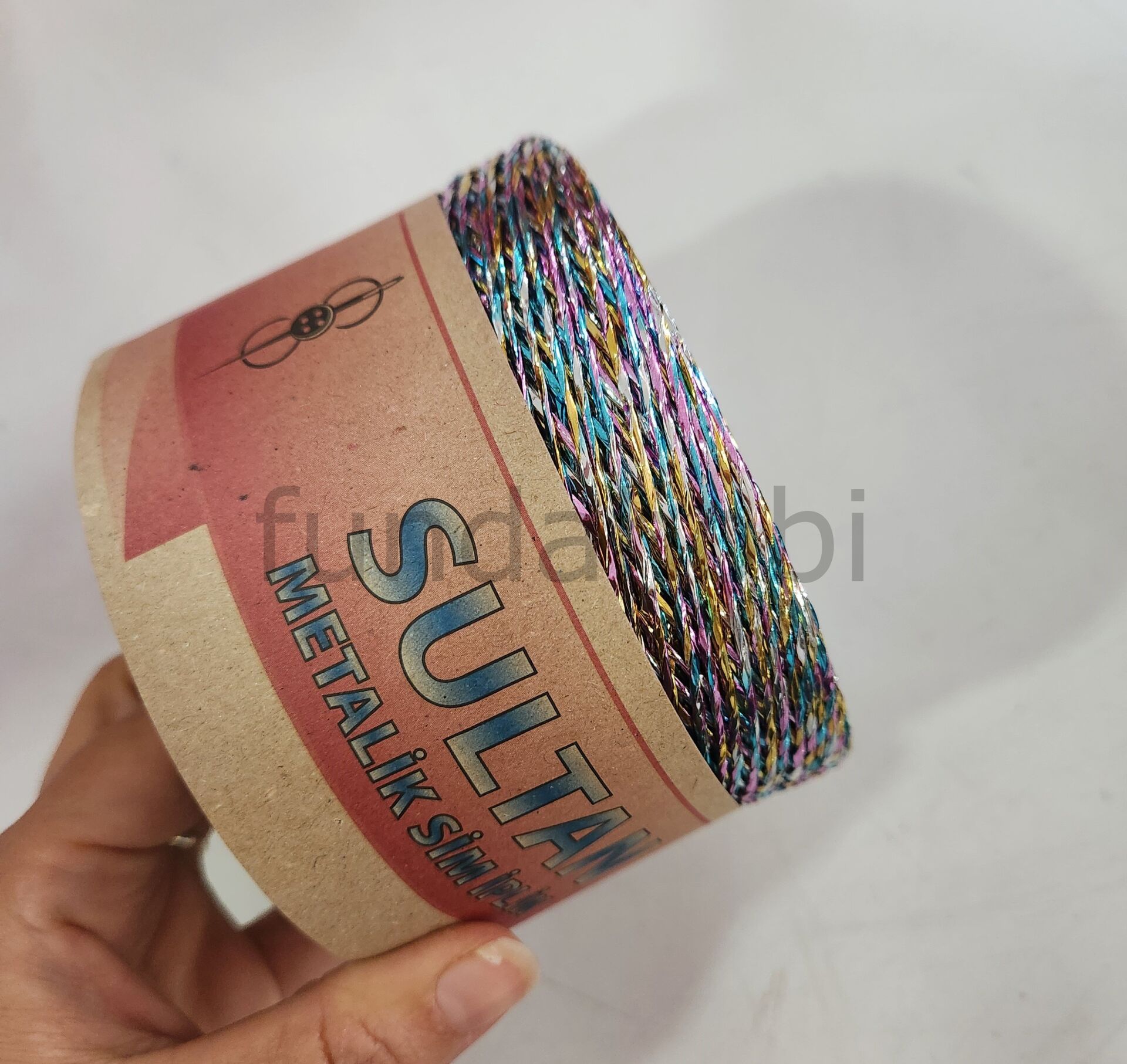 Sultan Metalik Kağıt İp Lolipop