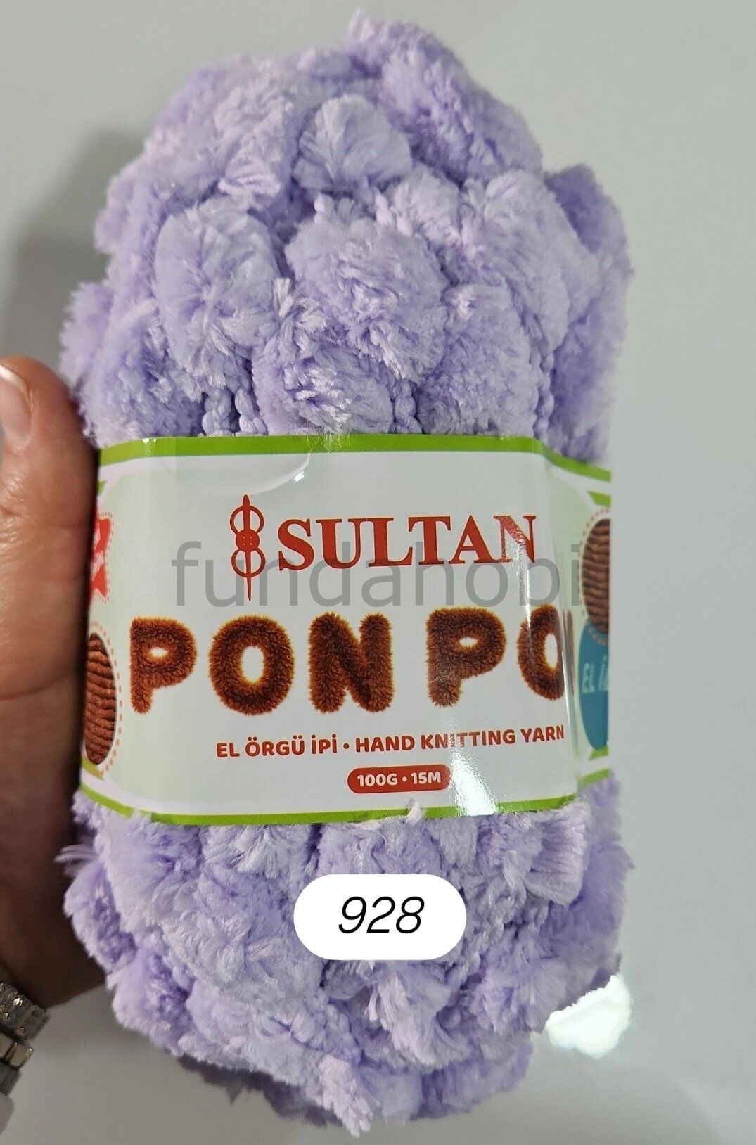 Sultan PonPon İp (Dut İp) 928 Lila